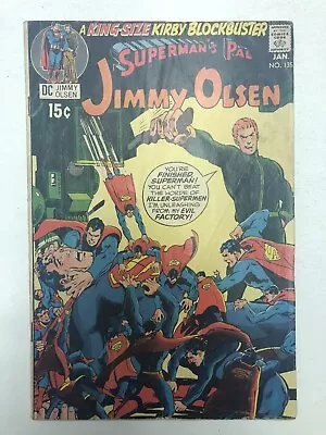 Buy Superman's Pal Jimmy Olsen #135 VG/FN 2nd Darkseid Neal Adams 1971 DC Comic • 18.14£