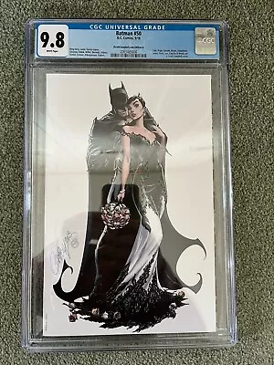 Buy Batman 50 Campbell Cover G SDCC Wedding Virgin CGC 9.8 White Pages • 225£