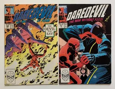 Buy Daredevil #266 & #267 (Marvel 1989) 2 X FN+ Condition Issues. • 9.95£