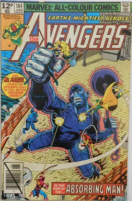 Buy Avengers (1963) # 184 UK Price (7.0-FVF) Absorbing Man 1979 • 9.45£