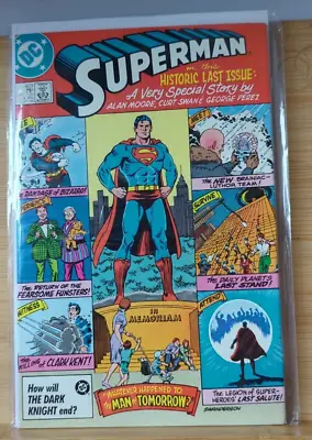 Buy SUPERMAN # 423 - (1986) Last Superman Story Alan Moore DC Comics NM • 17£