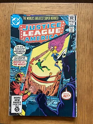 Buy Justice League Of America Issue 199 Feb 1982 - Free Post • 5£