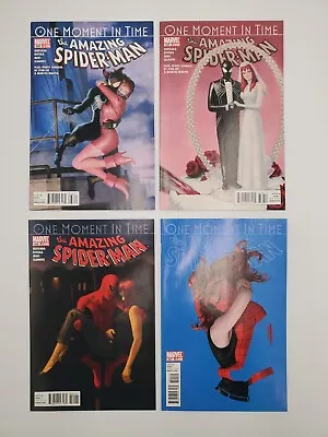 Buy Marvel Comics THE AMAZING SPIDER-MAN #638-641 (One Moment In Time) COMPLETE SET • 31.55£