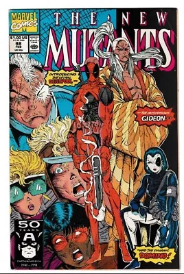 Buy Marvel Comics The New Mutants #98 (February, 1991) 1st Appearance Of Deadpool • 240.74£