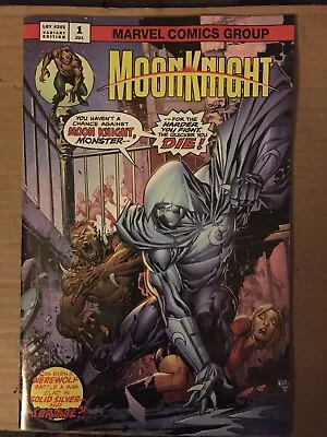 Buy Moon Knight 1 Ken Lashley TERRIFICON Trade Variant 2021 Werewolf BY NIGHT 32 • 39.99£