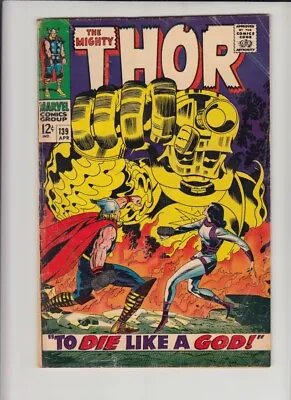 Buy Thor #139 Gd/vg • 9.59£