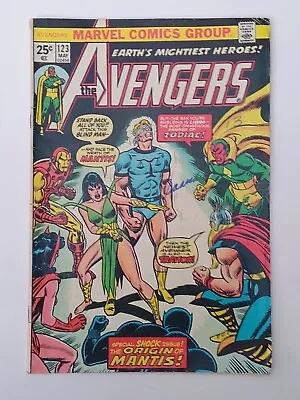 Buy Marvel   The Avengers.   The Origin Of Mantis!    May  #123 • 8£