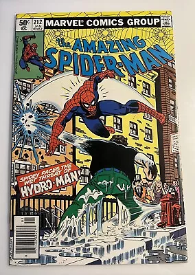 Buy Amazing Spider-Man #212 - 1st Hydro-Man Newsstand • 15.98£