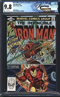 Buy Marvel Iron Man 151 10/81 FANTAST CGC 9.8 White Pages • 156.54£