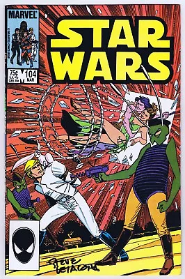 Buy Star Wars #104 FN+ Signed W/COA Steve Leialoha 1985 Lower Print Run Marvel  • 26.59£