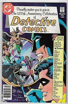 Buy Jim Aparo SIGNED Detective Comics #500 DC COMIC BOOK Batman Hawkman AUTOGRAPHED • 55.33£