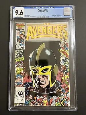 Buy Avengers # 273 - 25th Anniversary Cover - Black Knight - CGC 9.6 White Pages • 79.15£