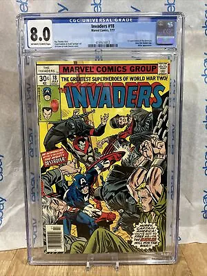 Buy The Invaders #18 (Marvel Comics) CGC 8.0 1st Appearance Of Destroyer Comic • 35.94£