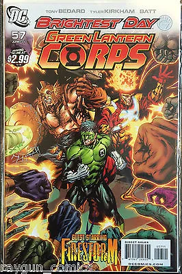 Buy Brightest Day Green Lantern Corps #57 VF+/NM- 1st Print Free UK P&P DC Comics • 2.45£