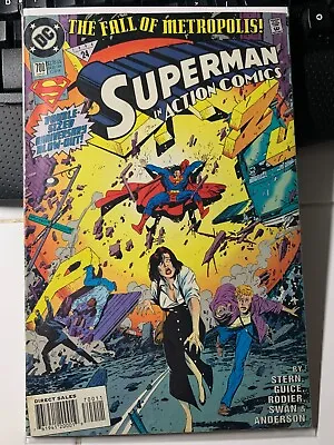 Buy DC Action Comics 700 - Superman In Action Comics Fall Of Metropolis • 7.88£