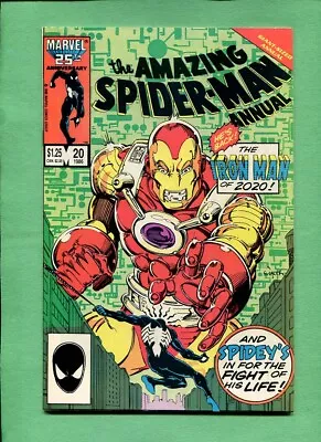 Buy Amazing Spider-Man Annual #20 Iron Man 2020 Arno Stark Marvel Comics 1986 • 4£