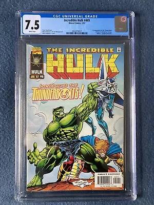 Buy Incredible Hulk #449 CGC 7.5.  1st App Thunderbolts. Major Key. Disney+/MCU • 130£