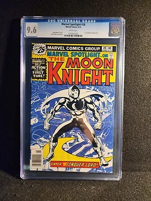 Buy Marvel Spotlight #28 CGC 9.6 (Marvel 1976) White Pages 1st Solo Moon Knight • 441.93£