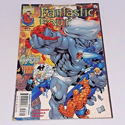 Buy Fantastic Four #23 Vol 3 November 1999 Gatefold Front Cover Marvel Comics • 5£