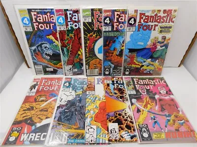 Buy Fantastic Four 351 352 353 354 355 356 357 358 359 360 Marvel Comic Run 1991 Fn+ • 23.99£