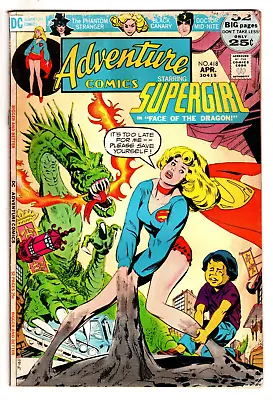 Buy Adventure Comics #418 - 48 Page Giant - The Face Of The Dragon! • 9.37£