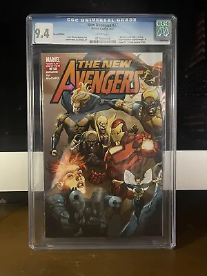 Buy New Avengers #27 1:100 Leinil Yu Ratio Variant CGC 9.4 1st Hawkeye As Ronin • 78.87£