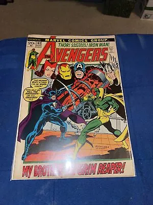 Buy The Avengers #102 Grim Reaper Sentinels App Buckler Cover Marvel Comics 1972 • 9.46£