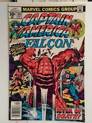 Buy Captain America #208, FN/VF 7.0, First App Arnim Zola; Jack Kirby Story And Art • 7.11£
