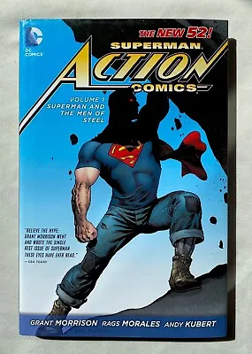 Buy DC - ACTION COMICS #1 SUPERMAN AND THE MEN OF STEEL - Hard Cover Graphic Novel • 7£