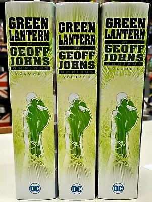 Buy DC Comics Green Lantern By Geoff Johns Omnibus Lot 3 Volume Set 1 2 & 3 • 200£