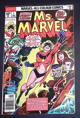 Buy Ms. Marvel #1 Bronze Age Marvel Comics F/VF • 59.99£