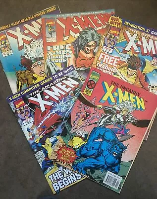 Buy Uncanny X-Men # 4-5, 12, 25, Easter Special 1992-1996 Job Lot Bundle • 4.99£