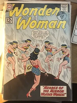 Buy Wonder Woman 134. DC Comics 1962. Menace Of The Mirror Wonder Women! • 16£