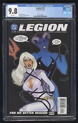 Buy Legion #35 CGC 9.8 (DC 9/04) Adam Hughes Cover Art • 259.84£