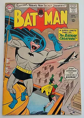 Buy Batman 162 VF/VF+ Batman Creature App. Silver 1964 Sheldon Moldoff ~ High Grade • 159.10£