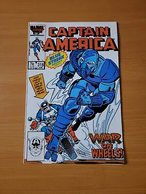 Buy Captain America #318 Direct Market Edition ~ NEAR MINT NM ~ 1986 Marvel Comics • 6.32£