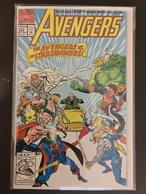 Buy Avengers #350 - NM - Black Knight Starts Relationship W/ Sersi - Marvel 1992 • 3.55£