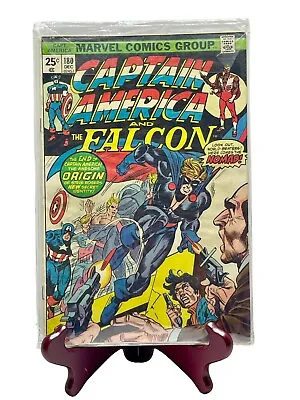 Buy VINTAGE 1974 (Marvel) CAPTAIN AMERICA AND FALCON #180 1st Appearance Of NOMAD • 19£