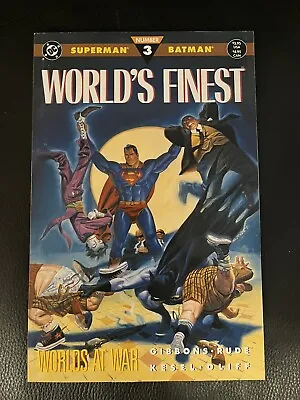 Buy Worlds Finest Superman Batman Book 3 Worlds At War DC Comics (Paperback)  • 3.20£