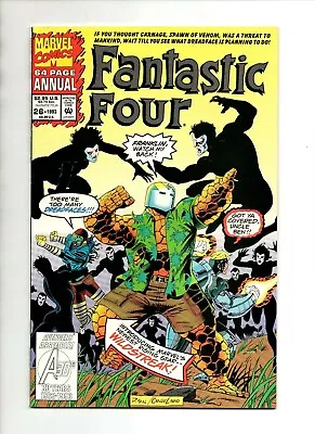 Buy Fantastic Four Annual #26 Ryan Polybagged Variant VF+ 1993 1st APP Wildstreak • 2.18£