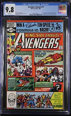 Buy Avengers Annual 10 CGC 9.8 White Pages 1st Appearance Of Rogue & Madelyn Pryor • 703.57£