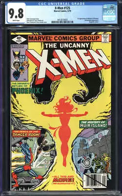 Buy X-men #125 Cgc 9.8 White Pages // 1st Appearance Of Mutant X 1979 • 487.71£