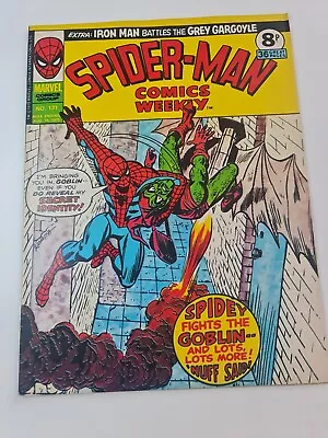 Buy Spider-man Comics Weekly No. 131 16/8/ 1975 Classic Marvel Comics THOR IRONMAN • 9.99£