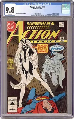 Buy Action Comics #595 CGC 9.8 1987 4343652022 • 268.81£