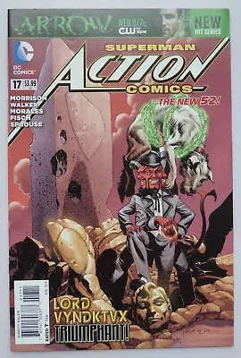 Buy Action Comics #17 - New 52 Superman 1st Printing - DC Comics April 2013 VF- 7.5 • 4.45£