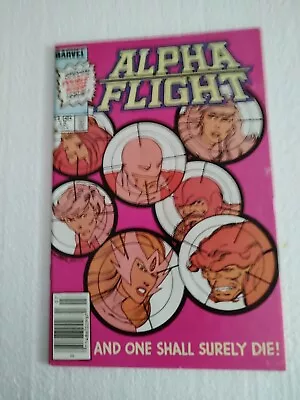 Buy Alpha Flight 12 1984 Death Of Guardian James Hudson Marvel Comics • 8.30£