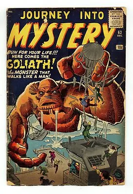 Buy Journey Into Mystery #63 FR/GD 1.5 1960 • 47.50£