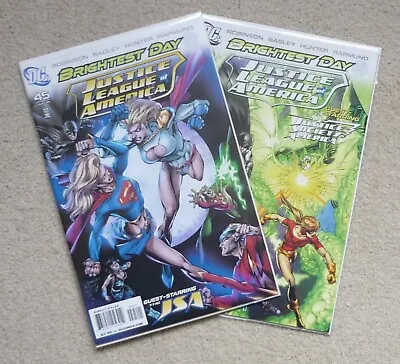 Buy Justice League Of America #45 & #46 Brightest Day FN/VFN (2010) DC Comics • 4.50£