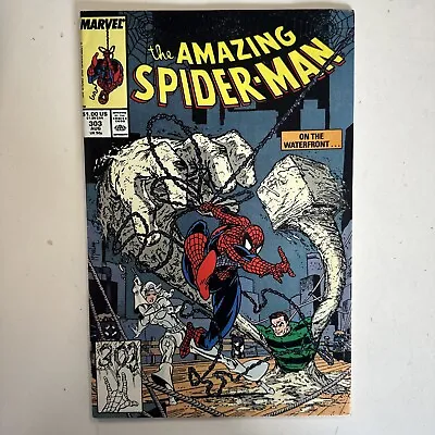 Buy Amazing Spider-Man #303 (1988) Todd McFarlane Cover Sandman Sable 🐶 • 15.99£