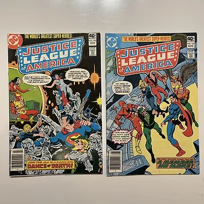 Buy Justice League Of America Comic #180 #181 DC 1978 2 Issue Bundle Superman Flash • 14.18£